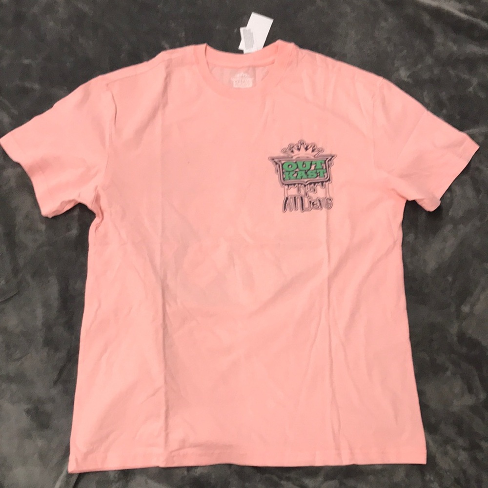 Men's Pink Graphic T-Shirt